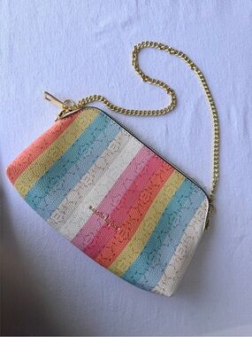 Nanette Lepore Rainbow Stripe Mini Purse